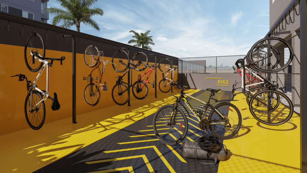 Perspectiva do Bicicletário