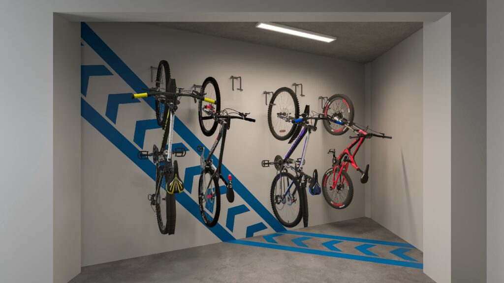 Perspectiva do Bicicletário