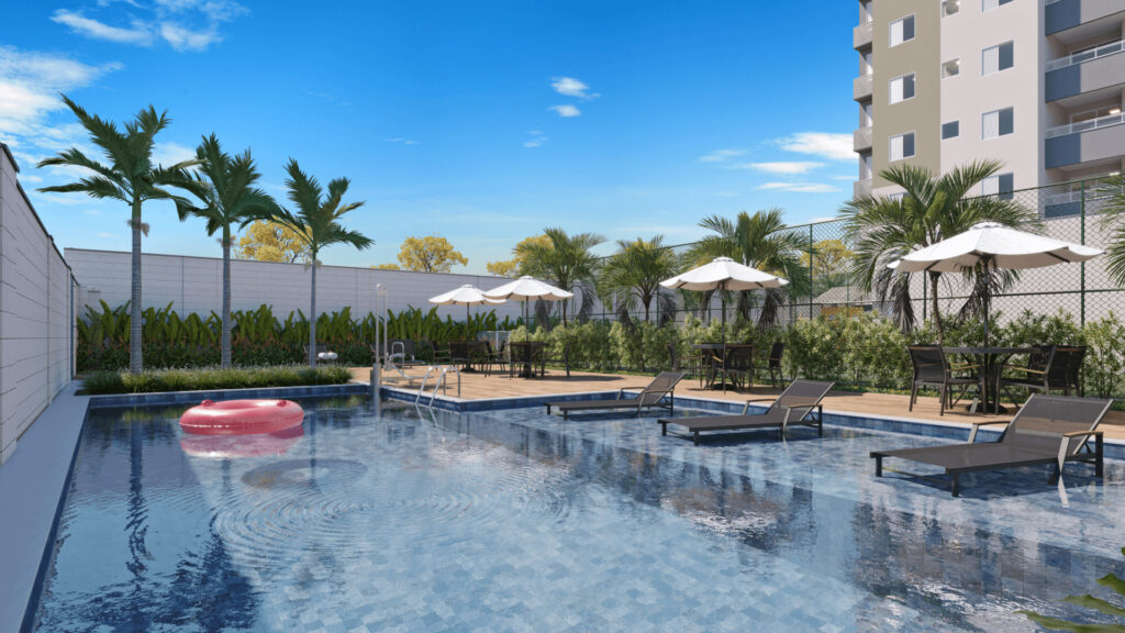 Perspectiva da Piscina