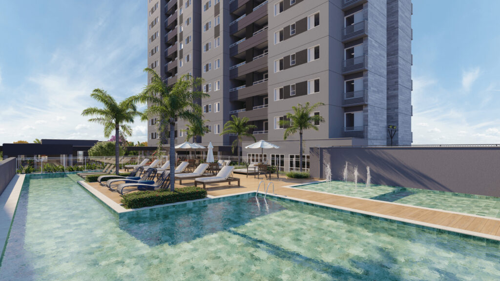 Perspectiva da Piscina