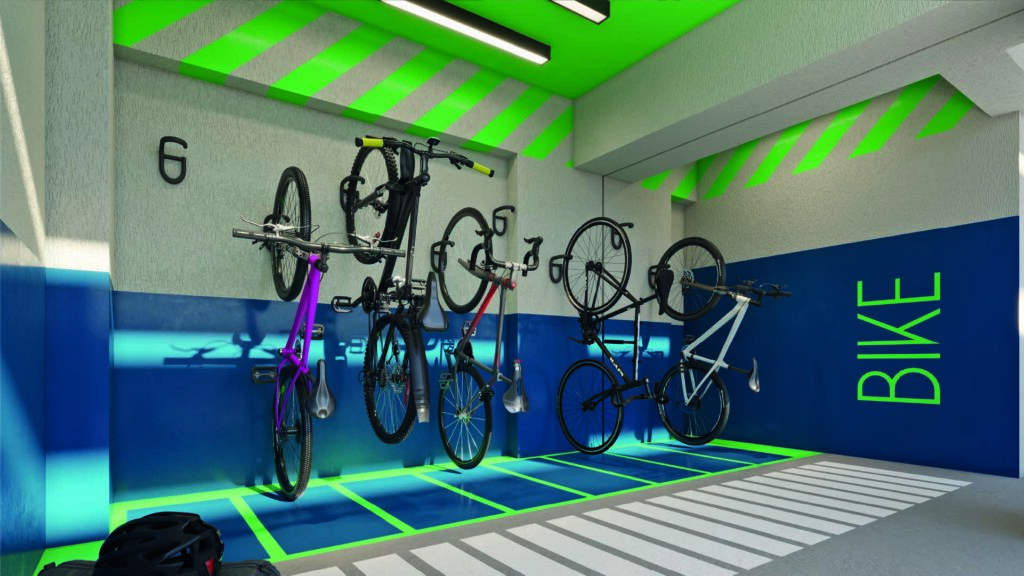 Perspectiva do Bicicletário