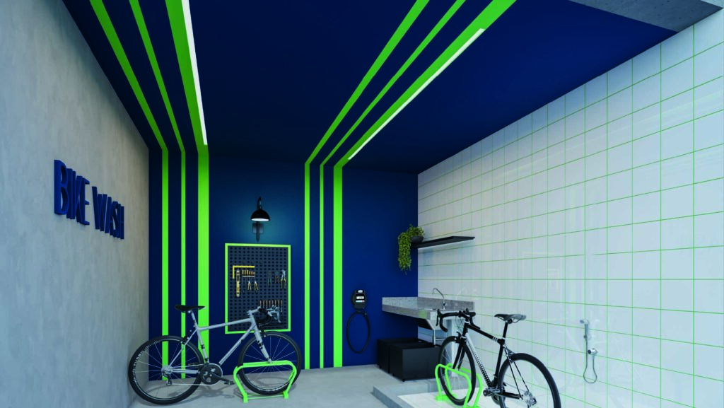 Perspectiva do Bike Wash