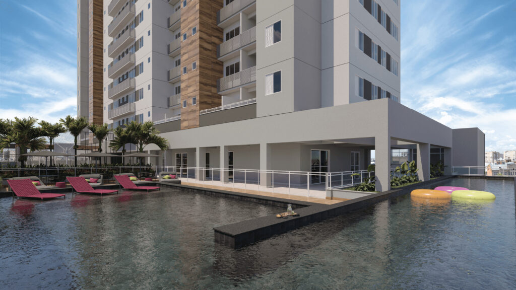 Perspectiva da Piscina