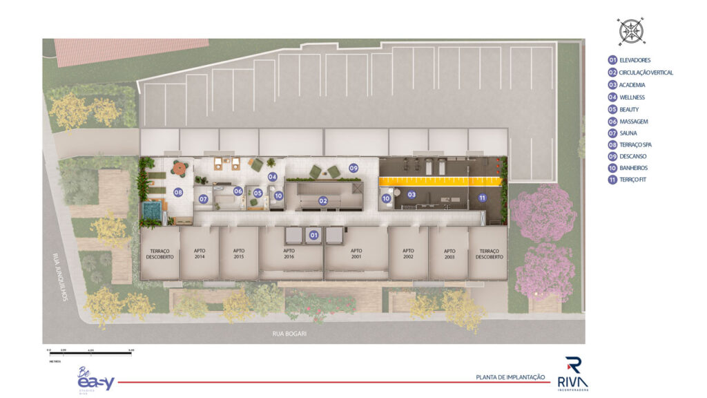 IMPLANTAÇÃO ROOFTOP COM LEGENDA