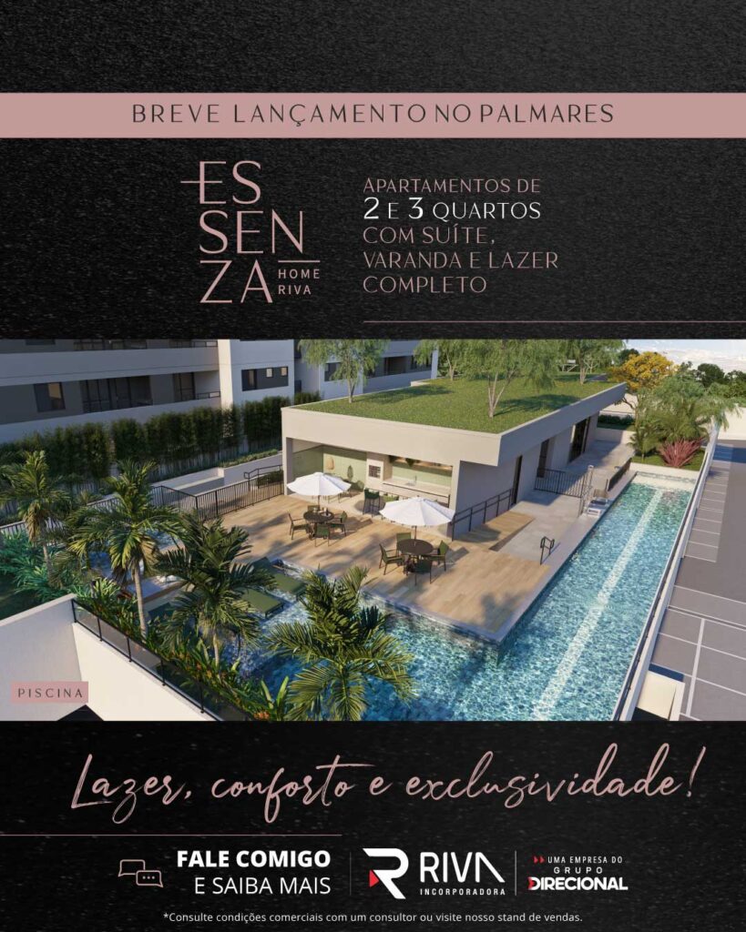 Breve lançamento Essenza - Home Riva - Piscina