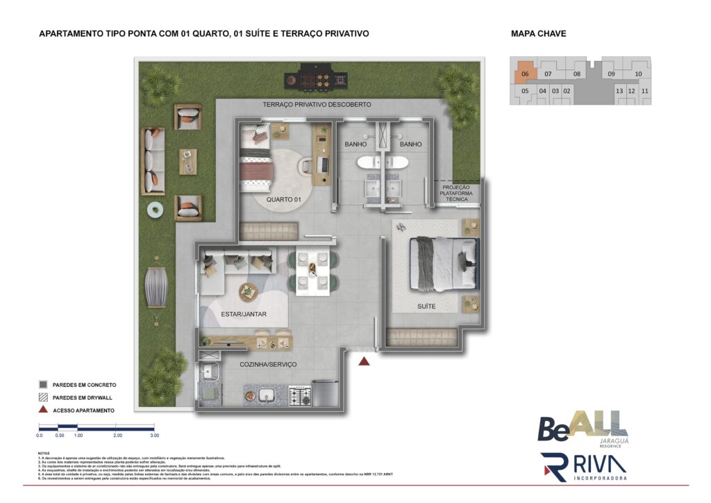 BE-ALL-JARAGUA-APTO 02 QUARTOS GARDEN-R04-min