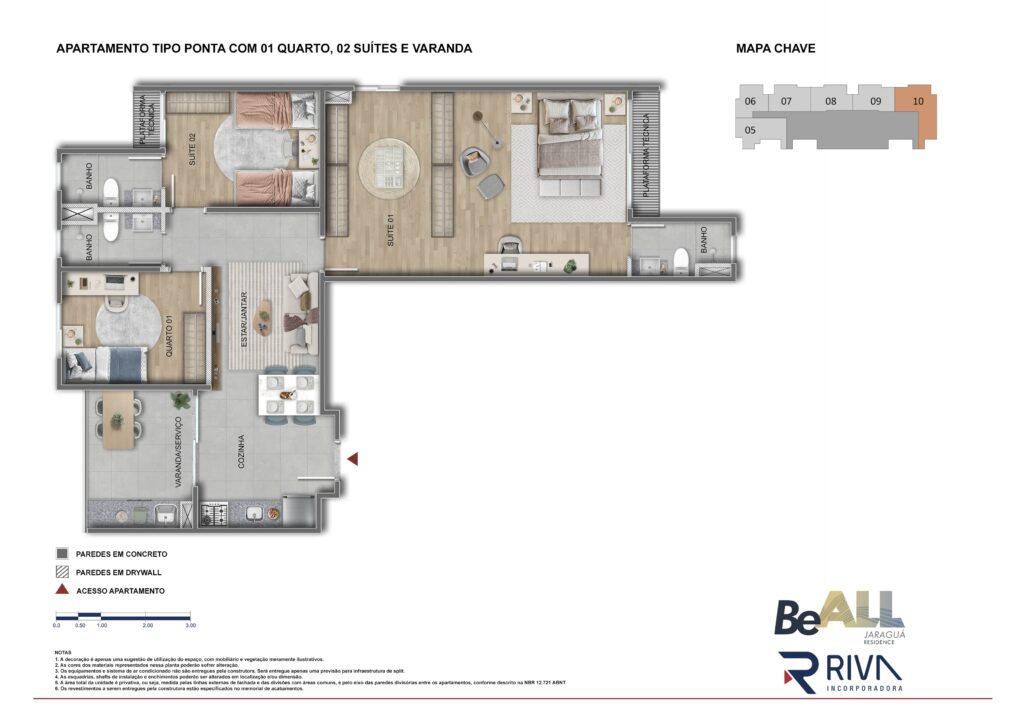 BE-ALL-JARAGUA-APTO 03 QUARTOS SUITE 02-R04-min