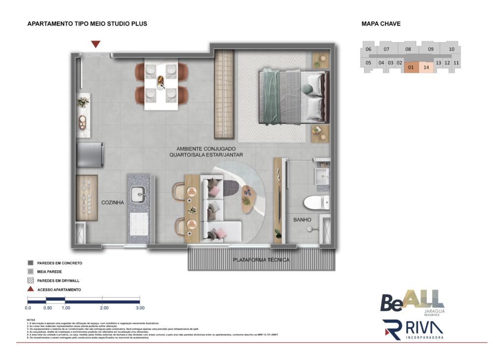 BE-ALL-JARAGUA-APTO STUDIO PLUS-R05-min