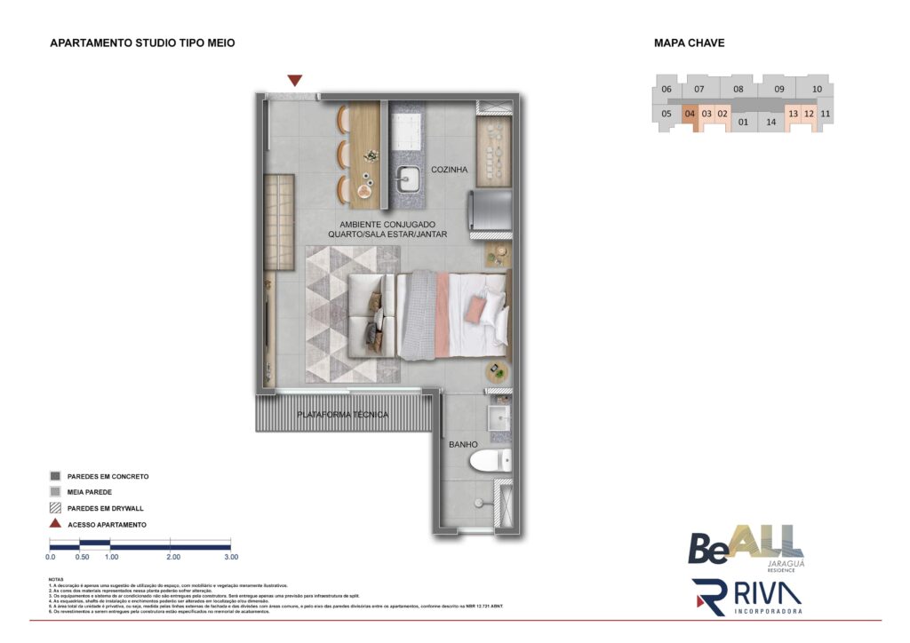 BE-ALL-JARAGUA-APTO STUDIO TIPO 02-R02-min
