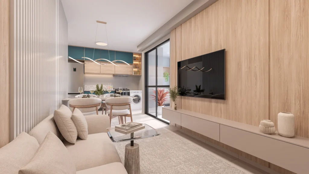 Apice Home Riva Living Apto 2Qs Meio