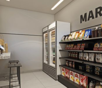 Perspectiva do Mini Market