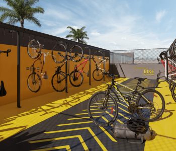 Perspectiva do Bicicletário