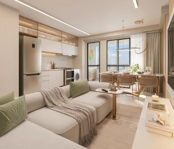 Apice Home Riva Living Apto 3qts Ponta