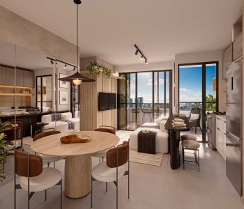 LIVING APTO DE 3 QUARTOS COM SUÍTE Cittá Bene