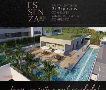 Breve lançamento Essenza - Home Riva - Piscina